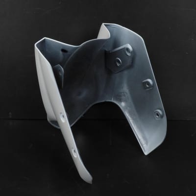 Garde boue avant P2R blanc brillant pour scooter Yamaha 500 T-Max 2008 à 2011 Neuf