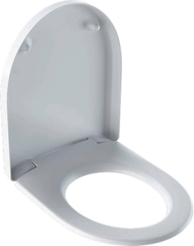 Wc-bril met deksel wit met snelsluiting en soft-close