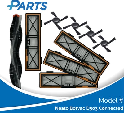 Neato Botvac D503 Connected Onderhoudsset (Plus.Parts® alternatief voor 945-0380)