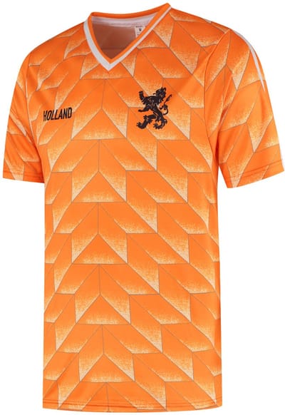 EK 88 Voetbalshirt - Nederlands Elftal - Oranje shirt - Nederlands Elftal Shirt - Voetbalshirts Kinderen - Jongens en Meisjes - Sportshirts - Volwassenen - Heren en Dames - Maat 164