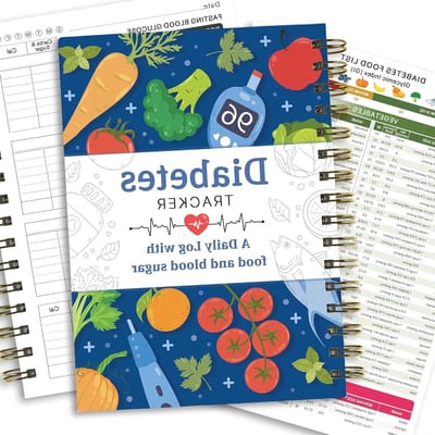 Diabetes Logboek A5 met Spiralbinding – Blutzucker Tracker, Voedingsdagboek en Kohlenhydraat- en Calorieënregistratie voor Diabetici