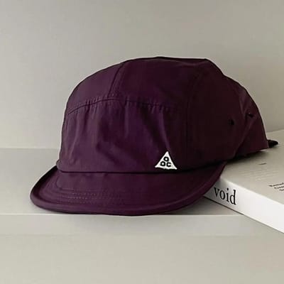 Retro Sneldrogende Petten met Korte Klep Uniseks Zomer Buiten Zonnebrand Casual Veelzijdig 5-panel Werkkleding Japanse Kampeerhoed black