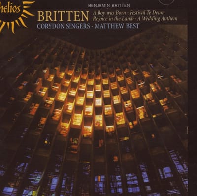 Corydon Singers, Matthew Best - Britten: A Boy Was Born And Other Choral Music (CD)