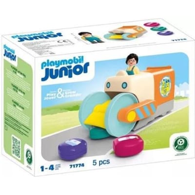 Playmobil Junior - Junior Push and Grab Garbage Truck - 717