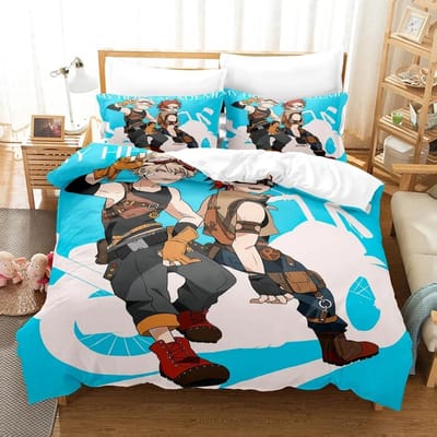 Nieuwe My hero academia Beddengoed Set Eenpersoons Twijfelaar Volledig Queen King Size Kawaii Bed Set Volwassene Kind Slaapkamer Dekbedovertrek Sets 3D Anime AU King 240x210cm