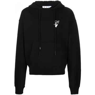 OFF WHITE Caravaggio De Luitspeler Hoodie OMBB037F21FLE0091084 L black