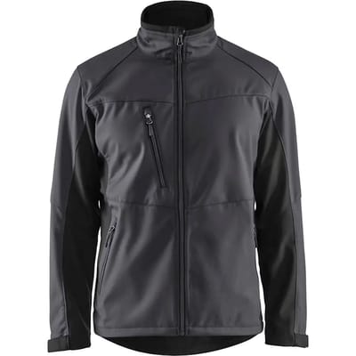 Blåkläder Softshell Jack 49502516 Medium Grijs/Zwart - Maat 4XL