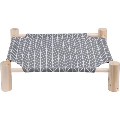 Verhoogd Hondenkussen Afneembaar Koel Verhoogd Huisdierbed Multifunctioneel voor Katten Kleine Dieren Type 1 gray