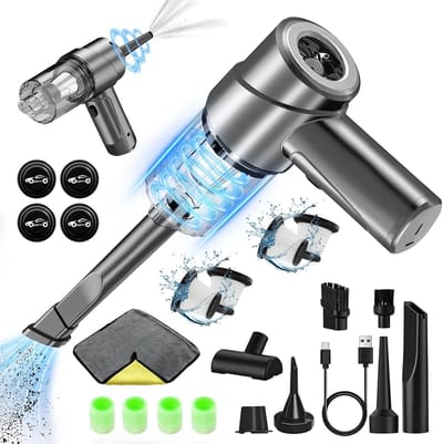Lexium Kruimeldief snoerloos – Kruimeldief met steel – Nat&Droog – Handstofzuiger – Extreme zuigkracht – Kruimeldief snoerloos – Kruimelzuiger – Jouw ultieme schoonmaakpartner – Kruimelzuiger – Autostofzuiger – Handstofzuiger - Draadloos