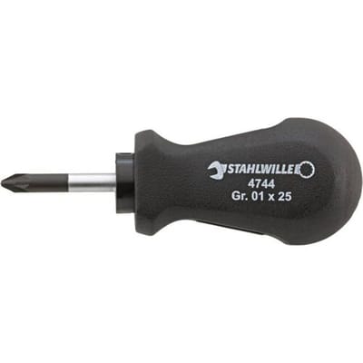 Stahlwille 4744 2 POZIDRIV/SUPADRIV-SCHRAUBENDREHER 47441002 Kruiskop schroevendraaier 2 DIN ISO 8764-1, DIN ISO 8764-2