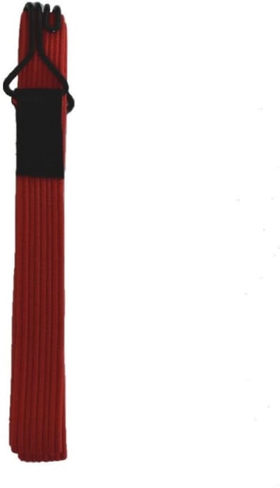 Spanband met Haken, Plat Elastisch, 150 cm, Rood, Extra Sterk