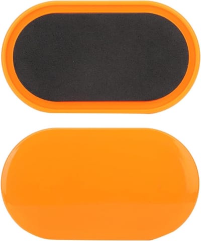 2 Stuks Ovalen Fitness Sliders voor Yoga en Oefeningen - Ideaal voor Thuis Workout, Training en Mobiliteit