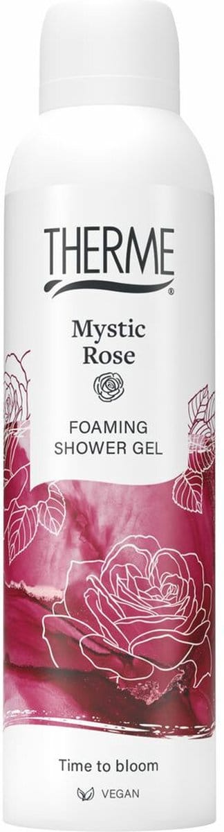 Therme Mystic Rose Foaming Shower Gel - 6 x 200 ml - Voordeelverpakking