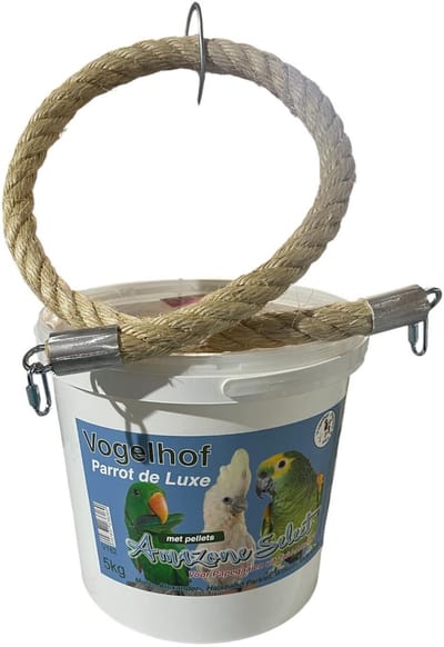amazone select 5 kg met pellets en sisal touw 1 meter 25 mm dikte