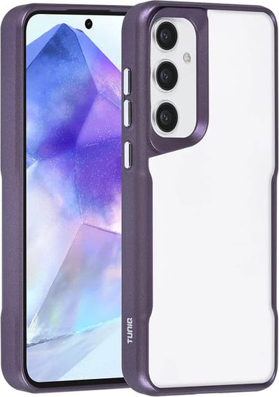 Combat-X Hoesje Geschikt voor: Samsung Galaxy A35 - Backcover - Paars