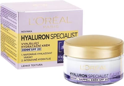 L´oreal - Hyaluron Specialist SPF 20 - Vyplňující hydratační denní krém - 50ml