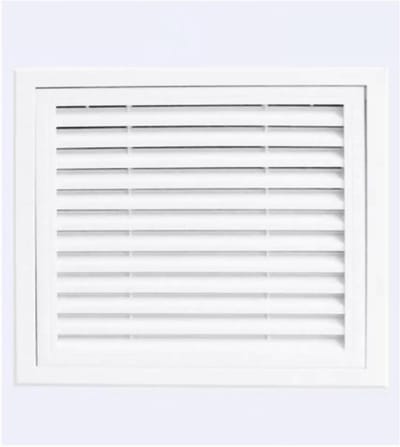 Ventilatierooster - Afdekplaat - Toegang Verbergen - Scharnierend Lamellenontwerp - 600x600mm - Wit