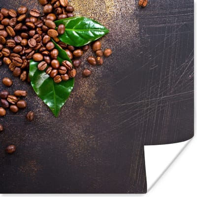 Poster Kruiden - Noten - Herfst - Keuken - 100x100 cm XXL