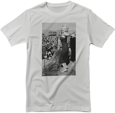Marilyn Monroe Crowd Stopper-fotot-shirt RD-1-MM003-DTG