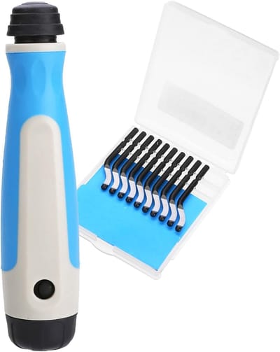 Handmatige Ontbraamtools Set met Bevelrand, Boorhandvat en 10 Vervangbladen voor 3D Printen en Houtsnijden