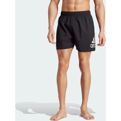 adidas Sportswear Big Logo CLX Korte Zwemshort - Heren - Zwart- S