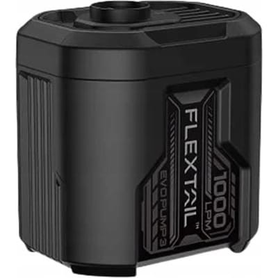 Flextail Evo Pump 3 - Elektrische Luchtbedpomp - Opblaaspomp voor op Reis - Oplaadbaar met USB-C - Zwart
