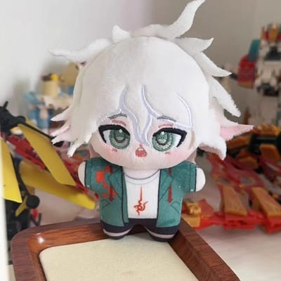 Danganronpa King Horse Kleine Gelukskindje Lichaamspop Hanger Zeven Zeeën Qianqiu Komaeda Nagito Pluche Speelgoed Schattig Cadeau Voor Meisje 10Cm