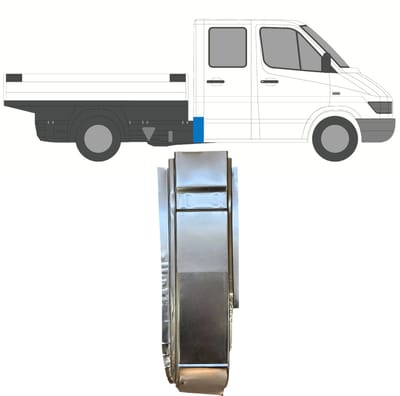 Reparatiepaneel achter hoek voor Mercedes Sprinter 1995-2006 / Rechts