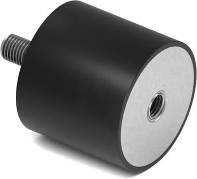 Rubbermagazijn - Trillingsdemper - Type B - 50x45mm - M10 - Set 10 stuks
