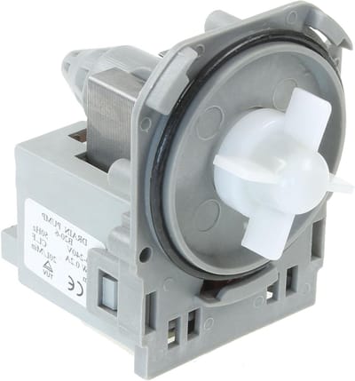 Afvoerpompen Wasmachine - Onderdeel Apparaat - Huishoudelijk Gebruik - Directe Vervanging - 10.5 cm - Zwart