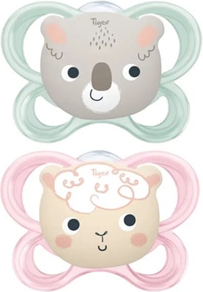 Tigex | 2 Mini Fopspenen | 6- 18 m | 6-18 maanden