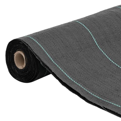 vidaXL - Worteldoek - 0,5x25 - m - polypropeen - zwart