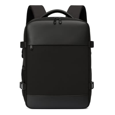 Reisgemak Handbagagerugzak & Schooltas - 40x30x20 cm - Zwart