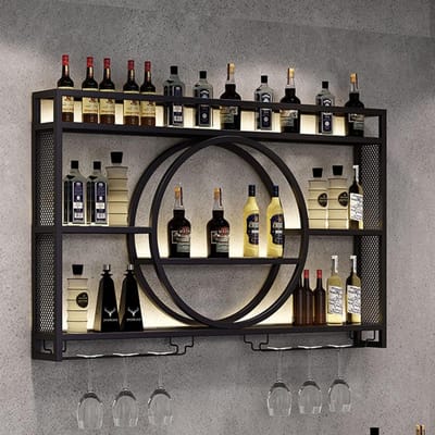 Wijnrek Muur – Wand Wijnrek – Wijnfleshouder