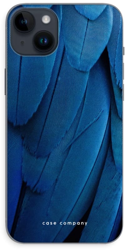 Case Company® - Hoesje geschikt voor iPhone 14 Plus hoesje - Pauw - Soft Cover Telefoonhoesje - Bescherming aan alle Kanten en Schermrand