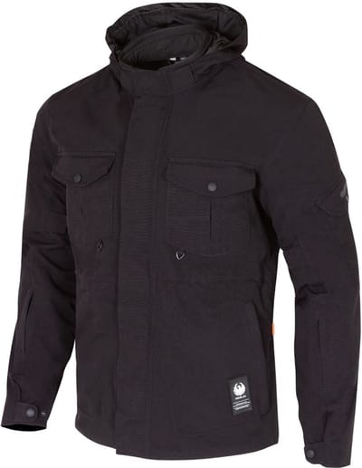 Merlin Jagger Urban Utility D3O Zwart Textiele Motorjas - Jas