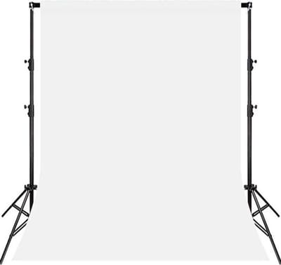 Fotografie Achtergrond Gladde Mousseline Katoen Wit Scherm Chromakey Cromakey Achtergrond Doek Voor Fotostudio Video