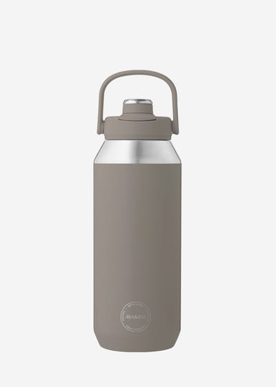 AYA&IDA - Sports Bottle - Drinkfles - Thermosfles - waterfles - RVS - 950 ml - Driftwood