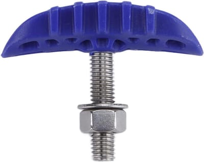 Motorfiets Velgslot - Bandbeveiliging - Banden Beschermen - Sterk Nylon Metaal - 1.6 inch - Zwart