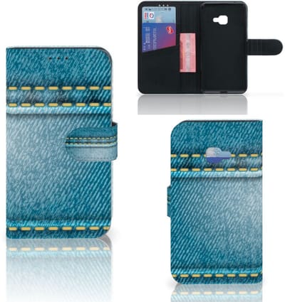 Samsung Galaxy Xcover 4 | Xcover 4s Wallet Case met Pasjes Jeans