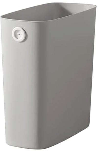 Slanke Vuilnisemmer - Herbruikbare Kunststof Prullenbak voor Badkamer, Kantoor, Slaapkamer en Keuken - 28 x 27 x 13 cm