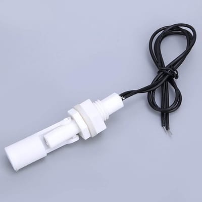 2-pack Witte PP-kunststof Waterniveausensor Vlotterschakelaar 16 mm, DC 0-110V voor Meerpuntsbediening in Diverse Omgevingen en Toepassingen