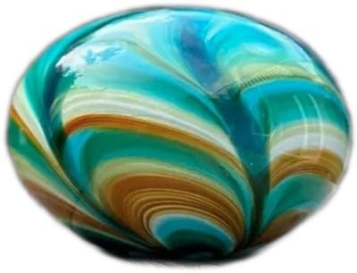 Urn Glas Bohemian Medium Glasobject Bol Glazen Urn Glas Midi urn voor as Urn Kunst As Gemeleerd B-Eden-M 1.5Ltr