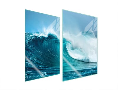 TMK ArtDeko - Beschermplaat Glas - Snijplank - Inductie Deksel