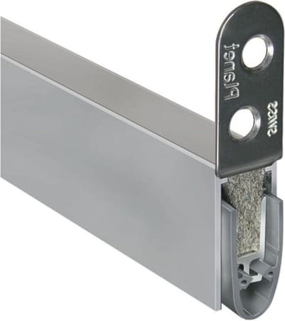 Deurdichter 1335 x 13 x 25 mm eenzijdig natuurlijk aluminium - KT-FH toevoegen