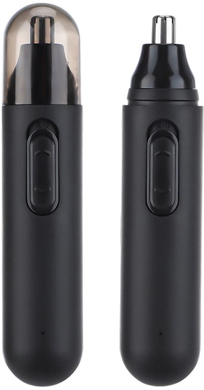 Neustrimmer - Neushaartrimmer - Oortrimmer - Baardtrimmer - Wenkbrauw Trimmer - Neushaartrimmers Heren - Neustrimmer Oplaadbaar - Led-Scherm- Afspoelbaar - Usb Oplaadbaar - Voor Neus En Oorhaar - Voor Mannen En Vrouwen - Zwart
