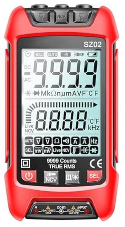 Intelligente Digitale Multimeter met Automatisch Bereik en NCV-Functie