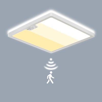 Plafondlamp met Bewegingssensor - Voor Keuken Slaapkamer Badkamer - Lamp Draadloos en Oplaadbaar - Halverlichting