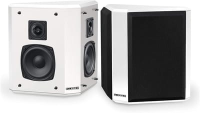 High Definition Bipolaire Surroundluidsprekers voor Thuisbioscoopsystemen - Wit/Paar
