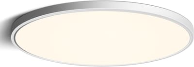 LED Plafondlamp - Inbouw Lamp Rond - Ruimte Verlichten - Ultradun Plat Ontwerp - 157 inch - Wit